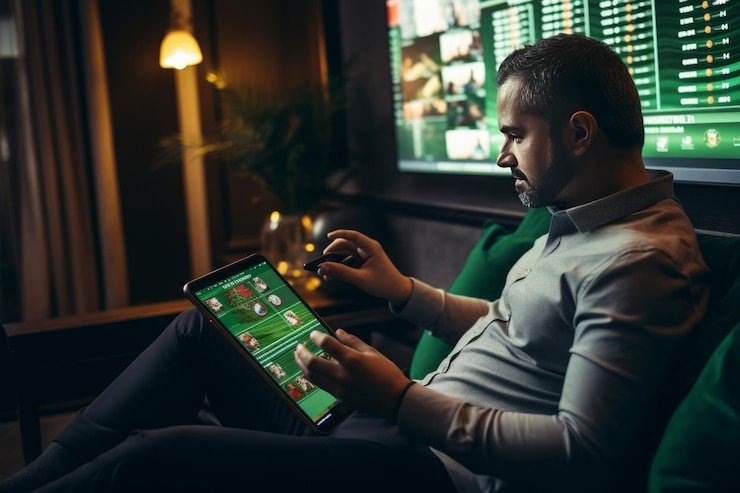 Pengguna menikmati fitur hiburan mobile di platform zeintoto dengan keamanan data terjaga